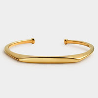 Signet Waterproof Gold Bangle