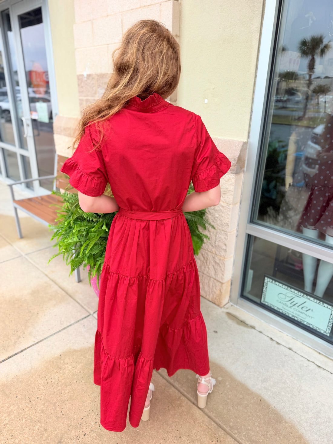 Kate Dress (Festive Red)