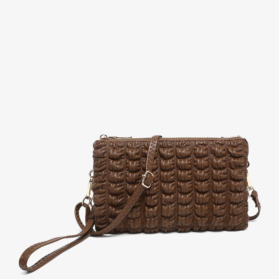Riley Puffer Crossbody (brown)