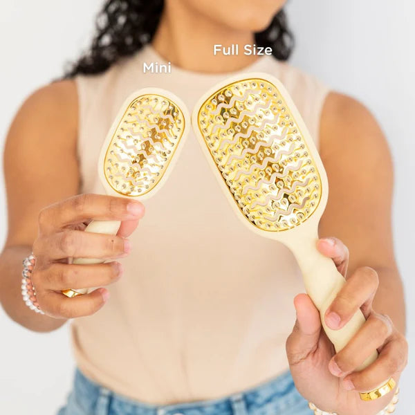 Mini Vented Brush (Tan)
