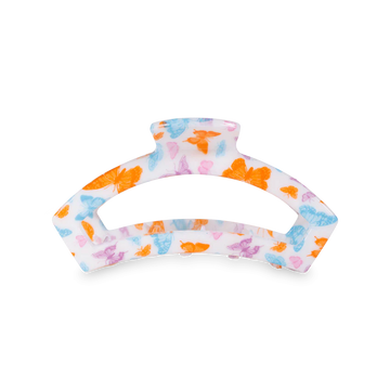 Fluttering Open Medium Clip Teletie