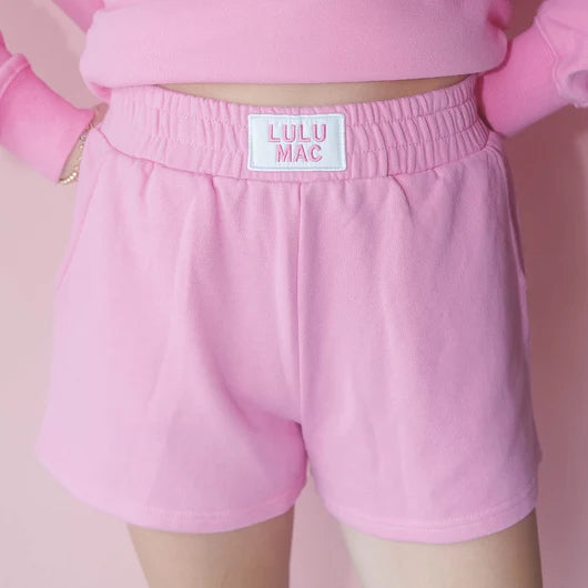 Lulu Terry Cloth Short (Bubblegum)