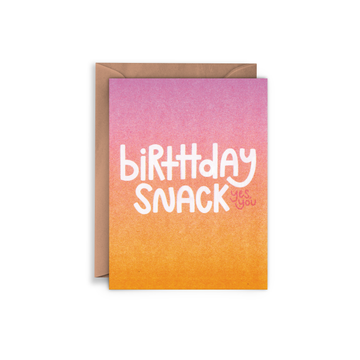 Birthday Snack