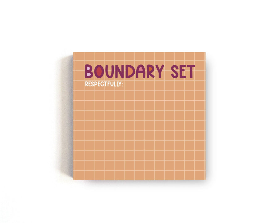 Boundary Set Sticky Notes