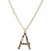 Czech Initial Necklace