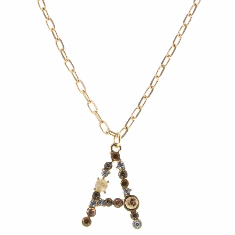 Czech Initial Necklace