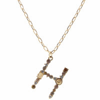 Czech Initial Necklace