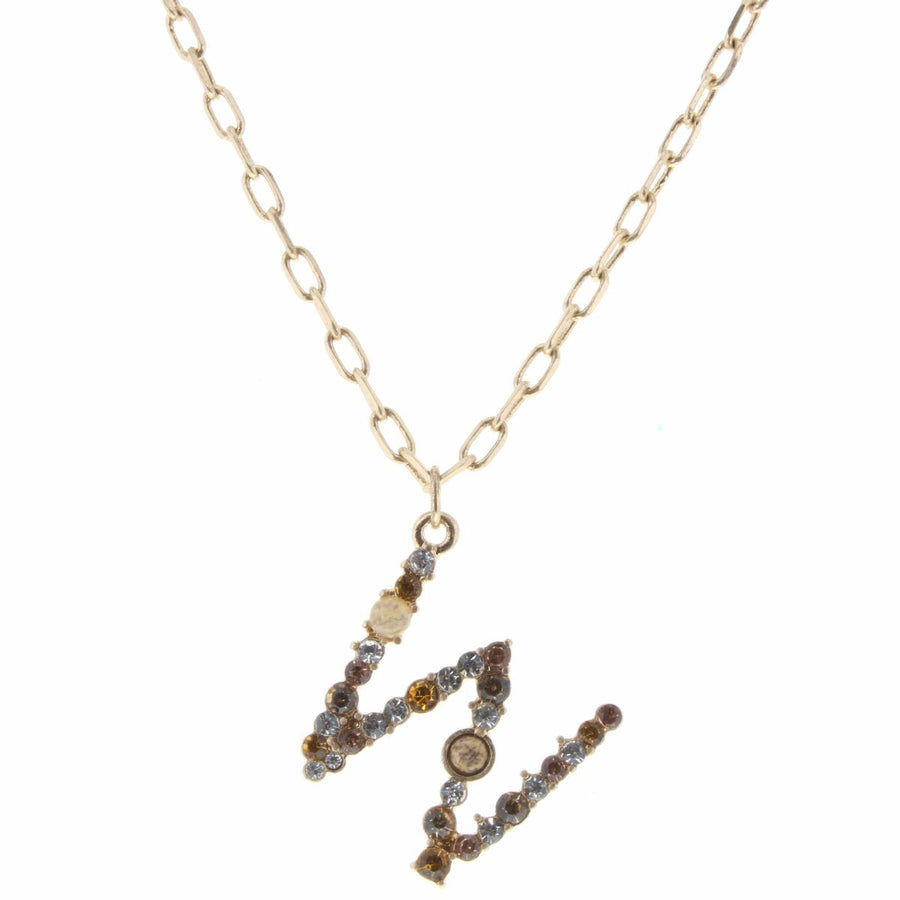 Czech Initial Necklace