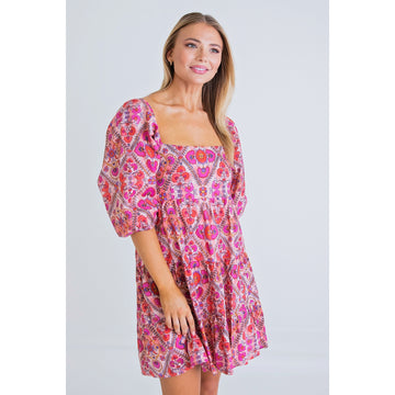 Multi Medallion Dress