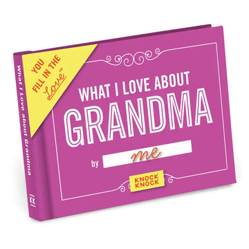 Grandma Fill In Book