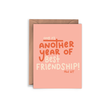 Happy Birthday Best Friend Card