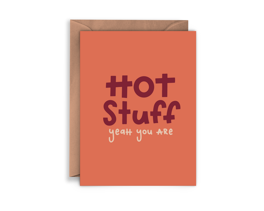 Hot Stuff Funny Anniversary Card