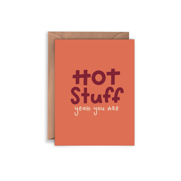 Hot Stuff Funny Card