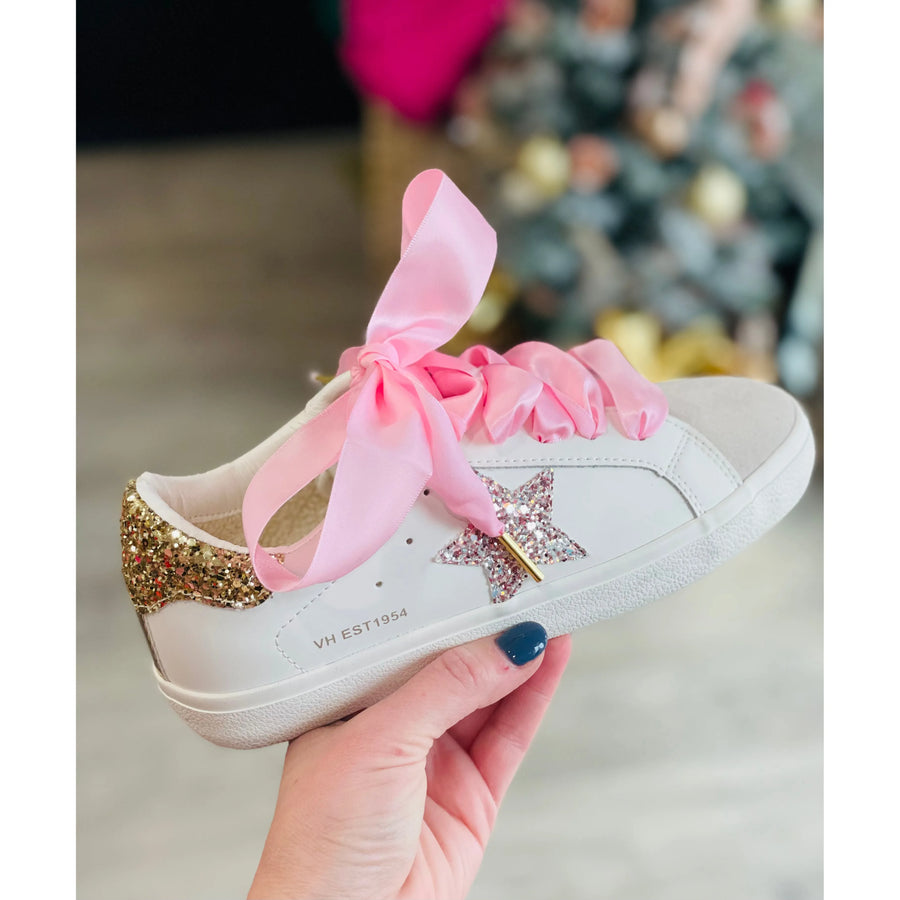 Satin Shoe String Laces (red)