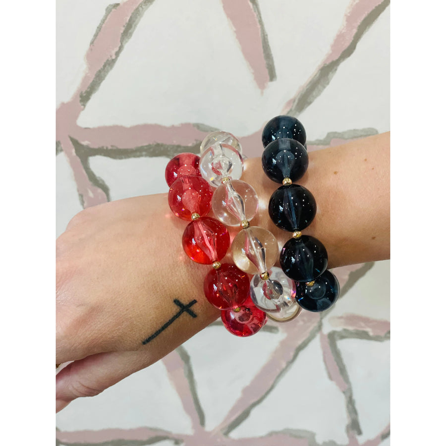 Acrylic Ball Bracelet