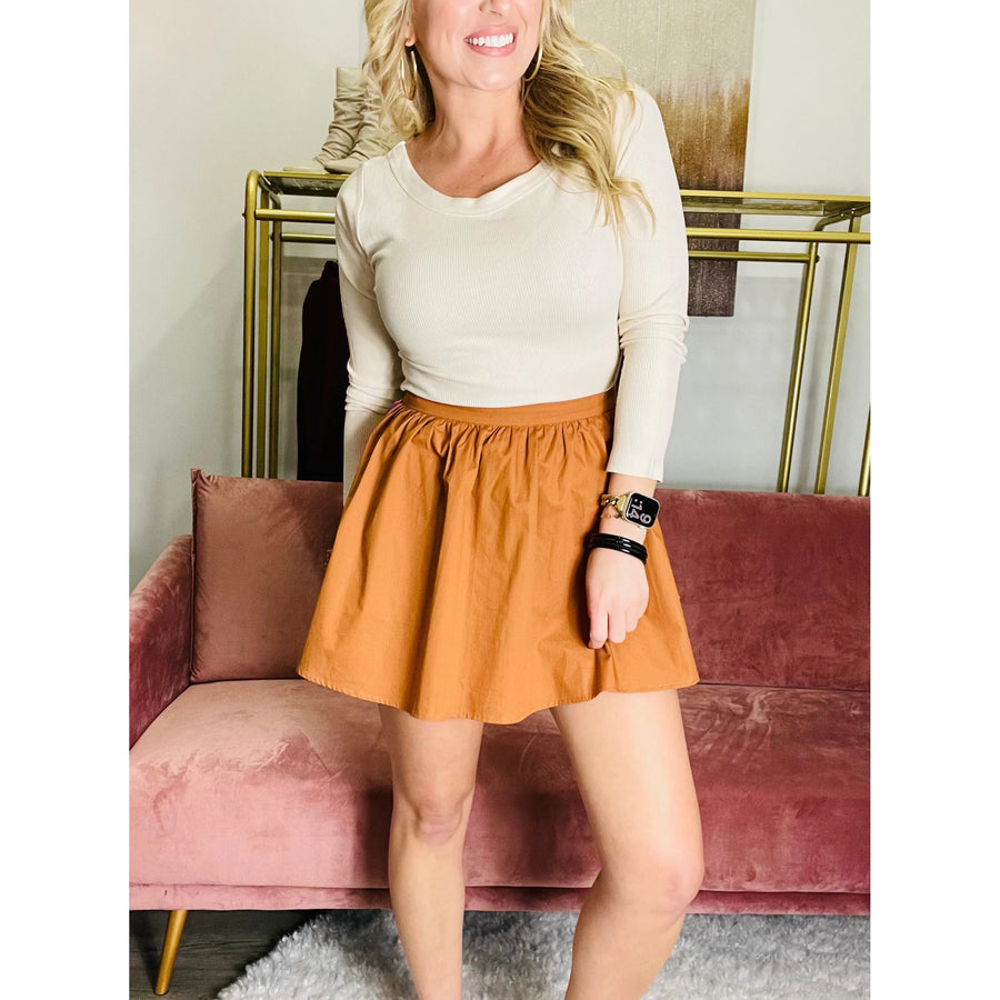 Q of S, Neon Stripe Skirt