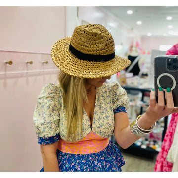 Straw Fedora