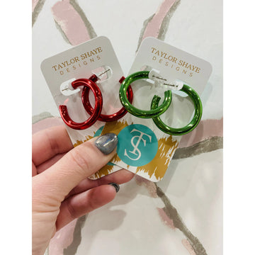 Enamel Hoops